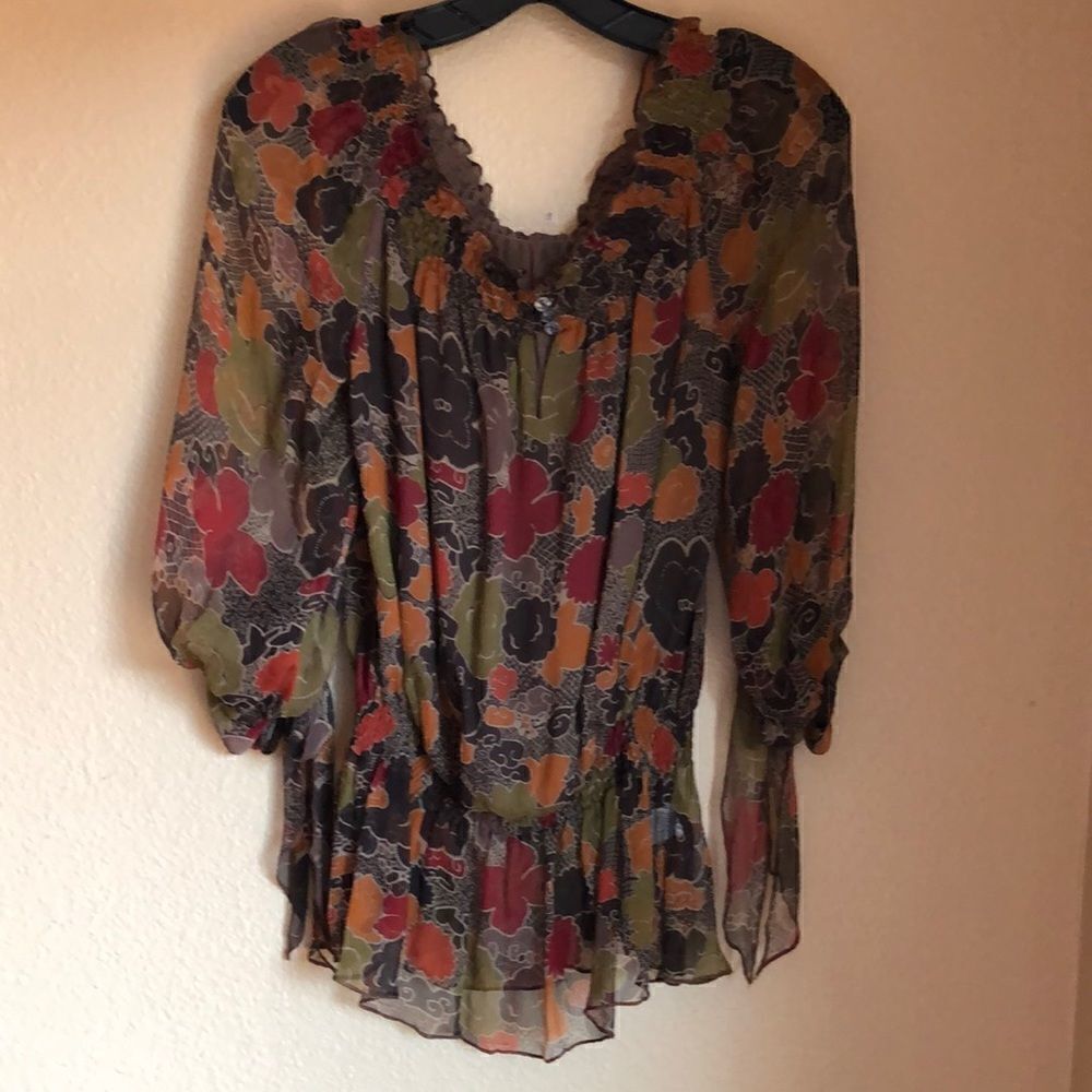 Laundry blouse by Shelli Segal blouse M